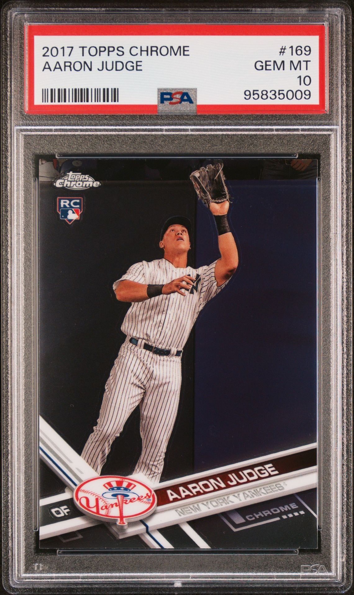 2017 topps chrome Aaron hotsell Judge