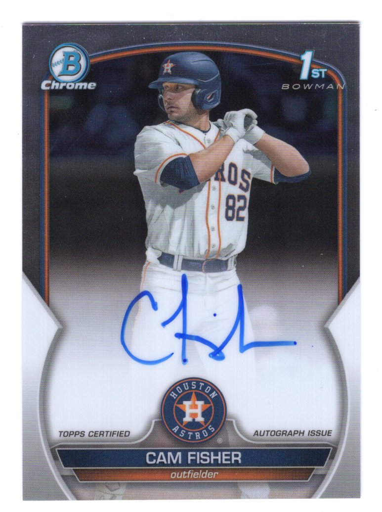 2023 Bowman Draft Cam Fisher 1st Bowman Auto #CDA-CFI (Astros