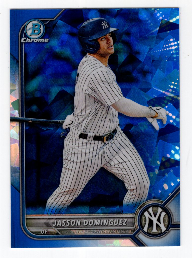 2022 Bowman Chrome Sapphire Edition #BCP-244 Jasson Dominguez Prospect –  Sportscard Superstore