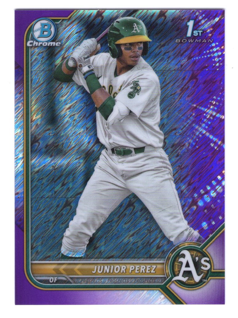  2022 Bowman Chrome Prospects Refractor Mojo Baseball