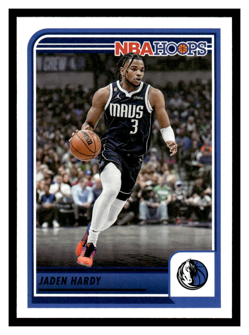 2023-24 NBA Hoops #45 Jaden Hardy (Dallas Mavericks)