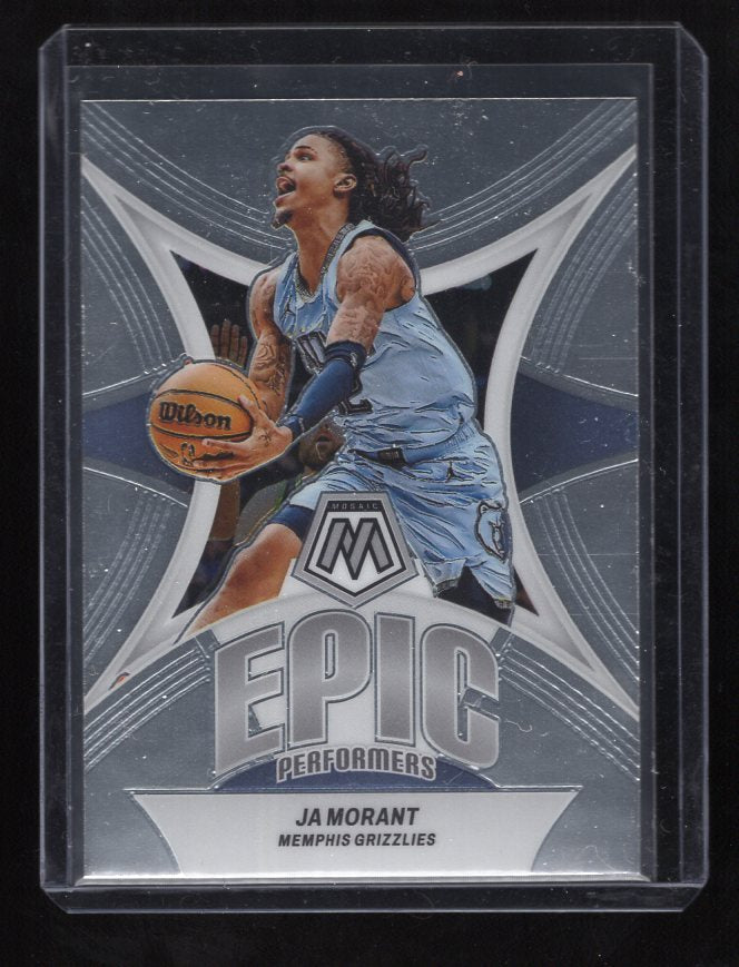 2023-24 Panini Mosaic "Epic Performers" #5 Ja Morant (Memphis Grizzlies)