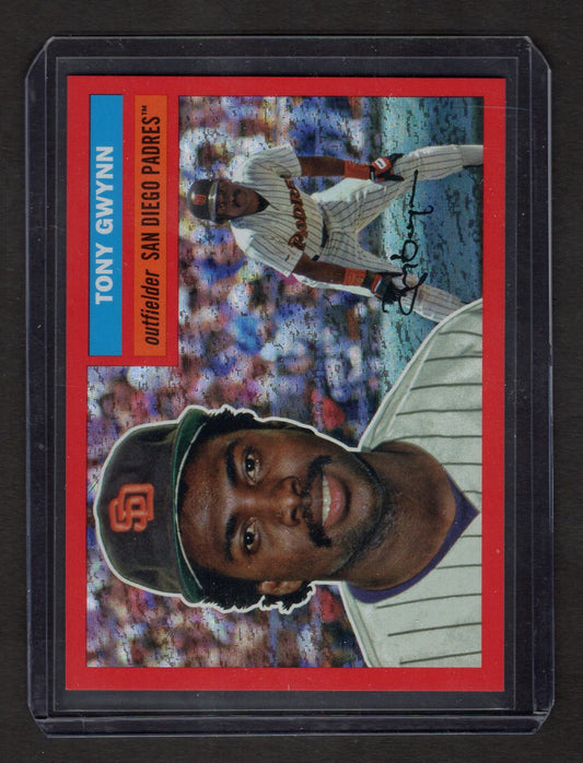 2023 Topps Archives Red Foil #63 Tony Gwynn #'d /50 (San Diego Padres)