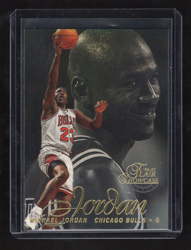 1996-97 Flair Showcase Row 2 #23 Michael Jordan (Chicago Bulls)