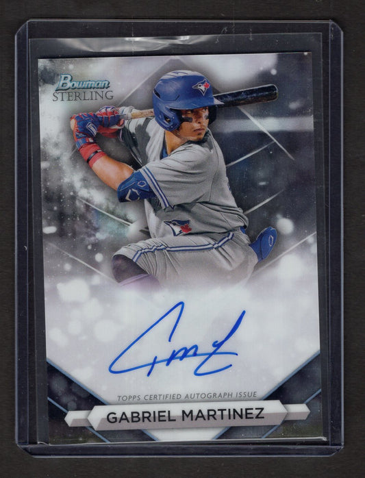 2023 Bowman Sterling Gabriel Martinez Autograph Prospect #PA-GM (Blue Jays)