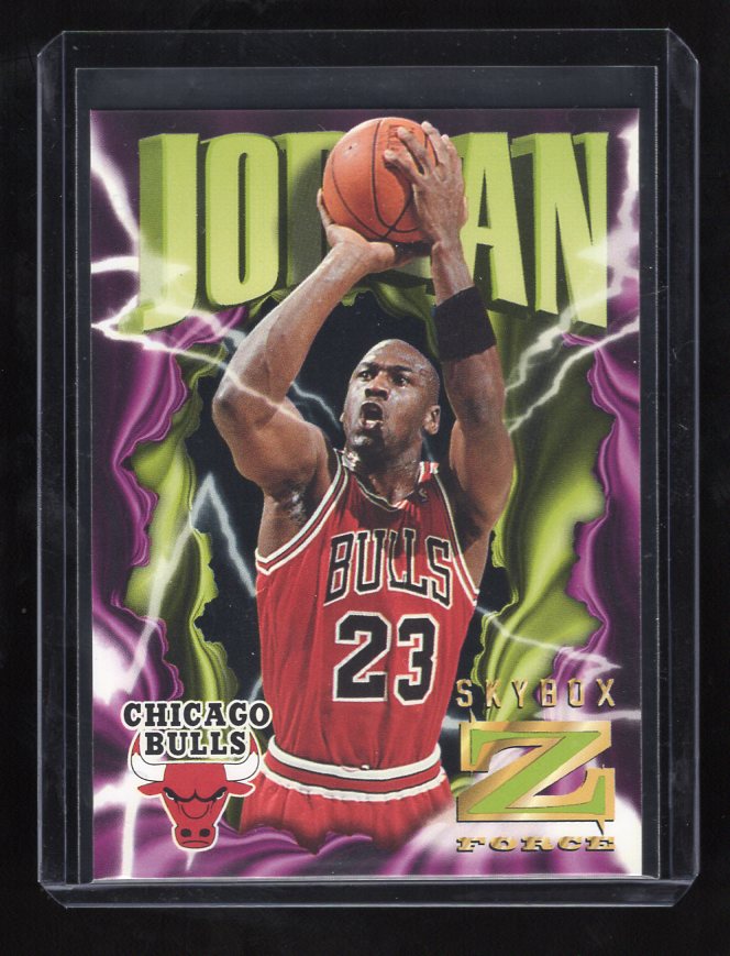 1996-97 Z-Force Z-Cling  / Sticker #11 Michael Jordan (Chicago Bulls)