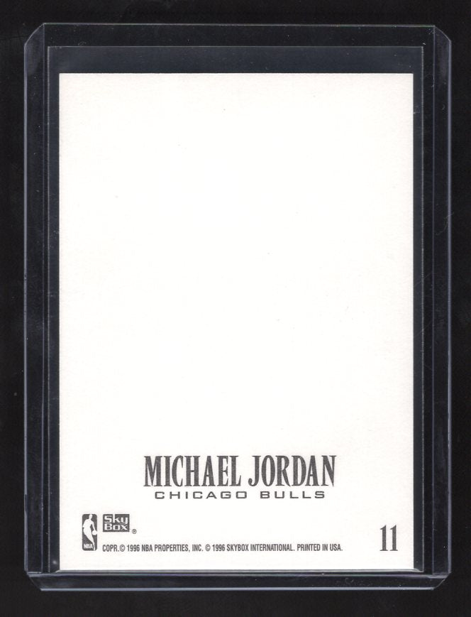 1996-97 Z-Force Z-Cling  / Sticker #11 Michael Jordan (Chicago Bulls)