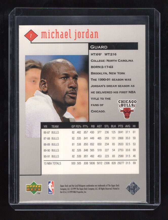 1998-99 Black Diamond #7 Michael Jordan (Chicago Bulls)