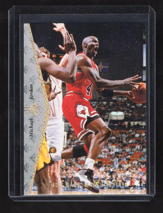 1994-95 SP #MJ1S Michael Jordan Silver (Chicago Bulls)