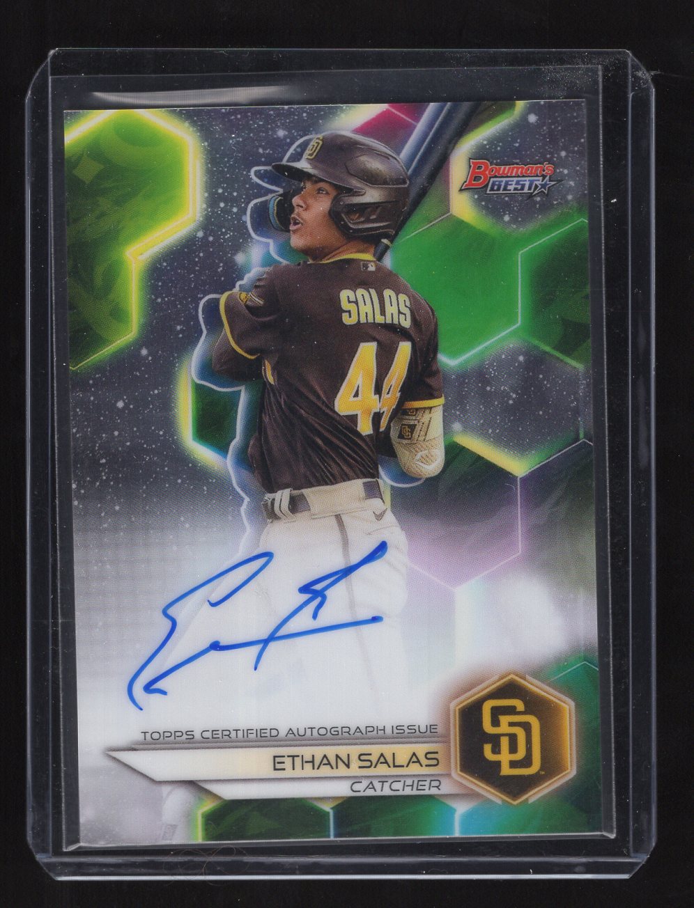 2023 Bowmans Best "Best of 2023 Prospect" Autograph #B23-ES Ethan Salas (San Diego Padres)