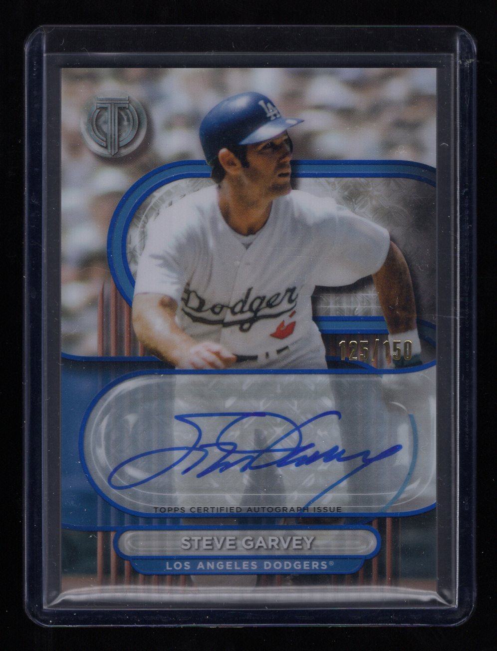 2024 Topps Tribute #TA-SGA Steve Garvey Autograph #'d /150 (Los Angeles Dodgers)