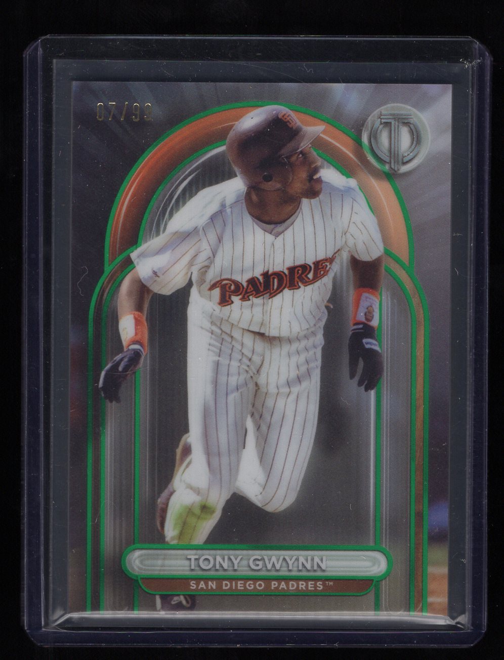 2024 Topps Tribute #58 Tony Gwynn Green #'d /99 (San Diego Padres)