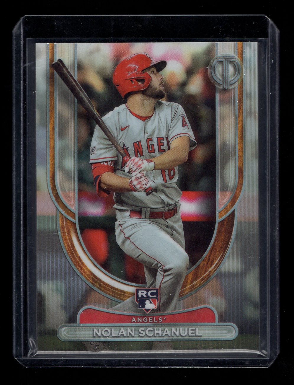 2024 Topps Tribute #87 Nolan Schanuel RC Rookie SP (Los Angeles Angels)