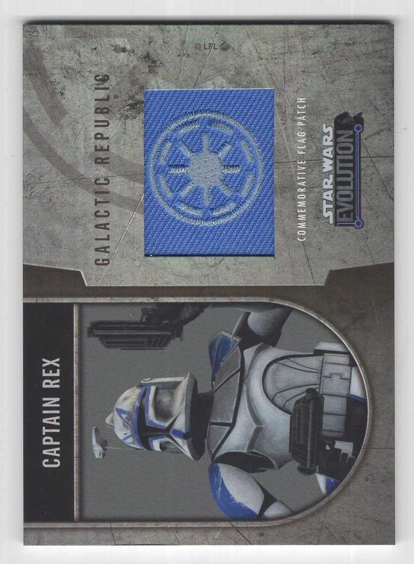 2016 Topps Star Wars Evolution Patches #NNO Captain Rex #'d /170