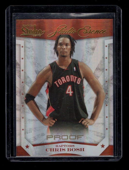 2009-10 Studio Essence Proofs #6 Chris Bosh #'d /199 (Toronto Raptors)