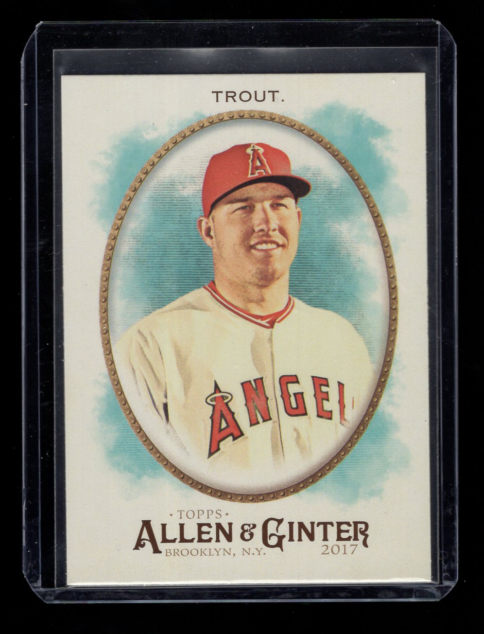 2017 Topps Allen & Ginter #10 Mike Trout (Los Angeles Angels)