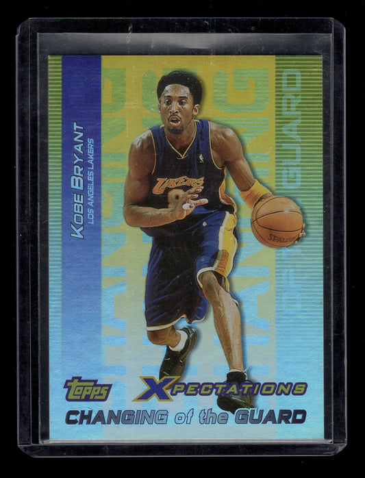 2001-02 Topps #CG2 "Xpectations Changing of the Guard" Kobe Bryant (Los Angeles Lakers)