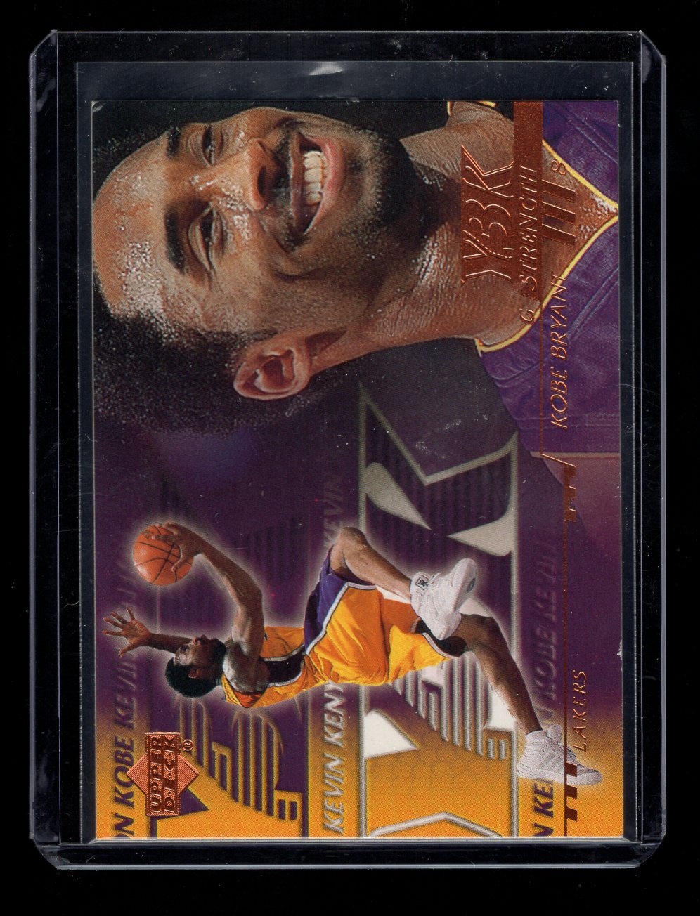 2000-01 Upper Deck #186 Kobe Bryant Y3K (Los Angeles Lakers)