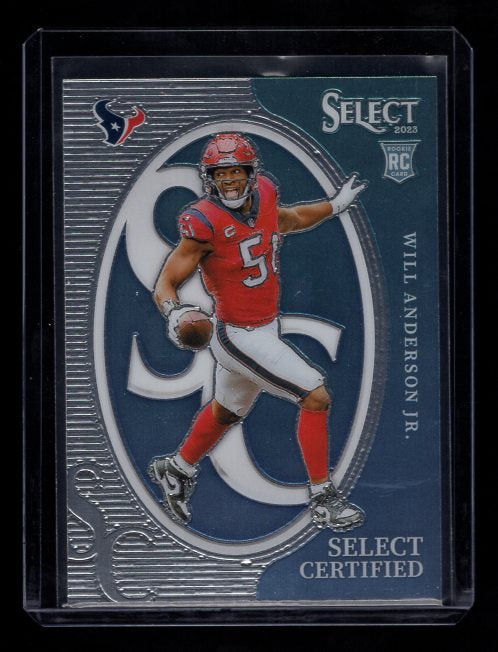 2023 Select Certified Rookies #4 Will Anderson Jr. (Houston Texans)