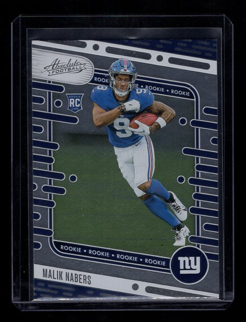 2024 Panini Absolute #106 Malik Nabers (New York Giants)