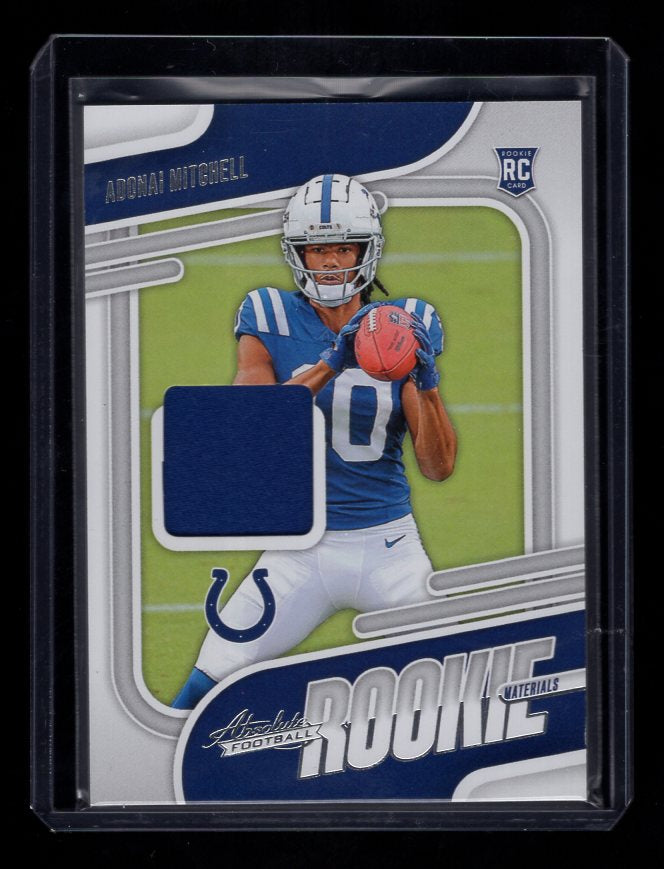 2024 Absolute #ARM-AML Rookie Jersey Patch Adonai Mitchell (Indianapolis Colts)