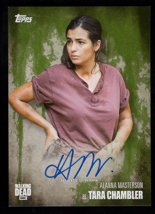 The Walking Dead Season 5 Alanna Masterson as Tara Chambler Autograph