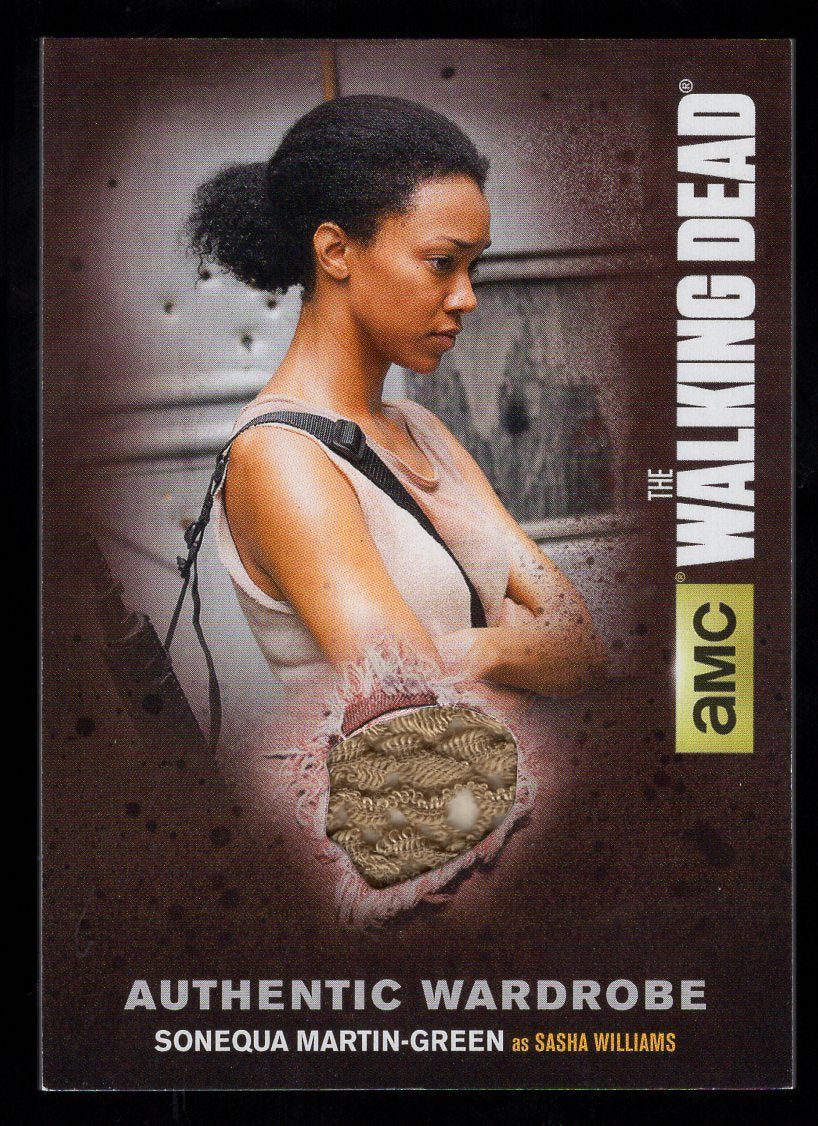 2016 The Walking Dead Trading Cards Season 4 Wardrobe M29 Sasha Williams