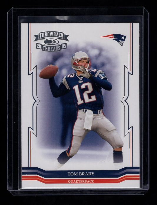 2005 Throwback Threads #88 Tom Brady (New England Patriots)