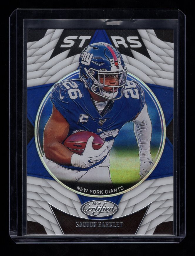 2020 Certified Certified Stars #16 Saquon Barkley (New York Giants)