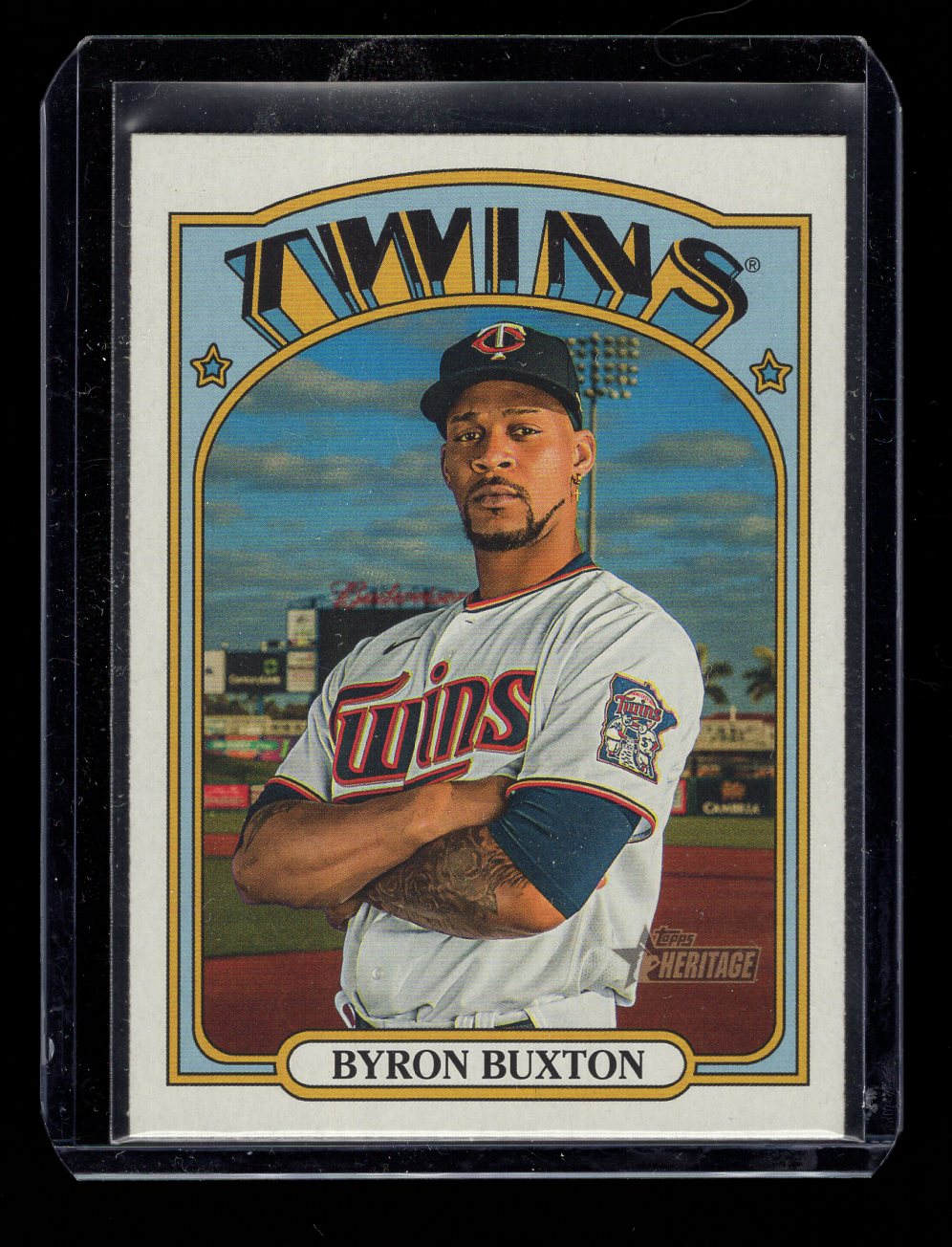 2021 Topps Heritage #230 Byron Buxton (Minnesota Twins)