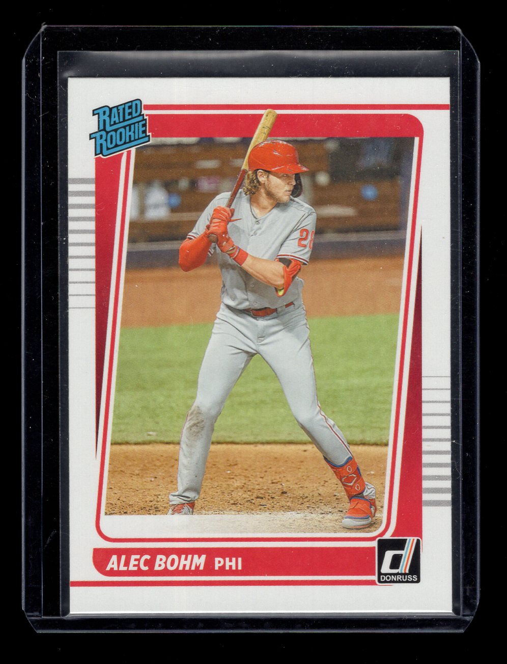 2021 Donruss #35 Alec Bohm Rated Rookie (Philadelphia Phillies)