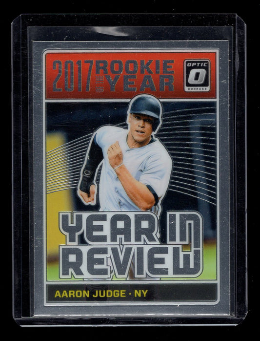 2018 Donruss Optic Year in Review #1 Aaron Judge (New York Yankees)