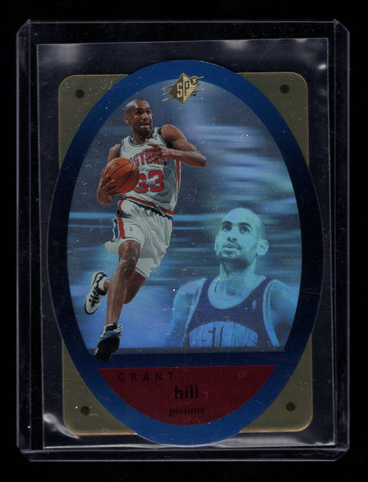 1996 SPx Gold #15 Grant Hill (Detroit Pistons)