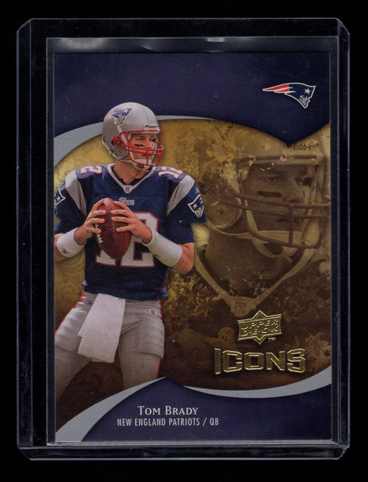 2009 Upper Deck Icons #52 Tom Brady (New England Patriots)