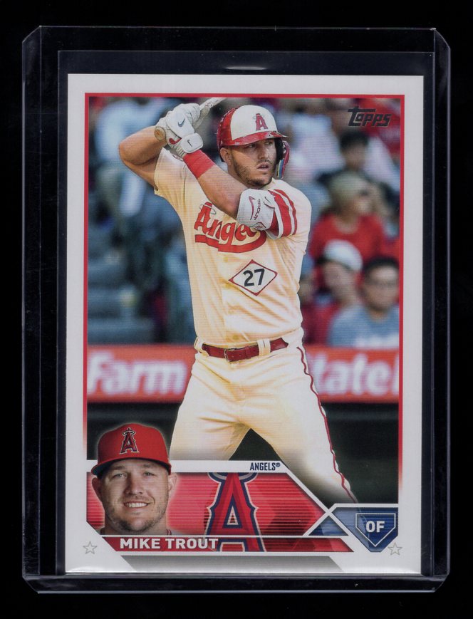 2023 Topps #27 Mike Trout (Los Angeles Angels)