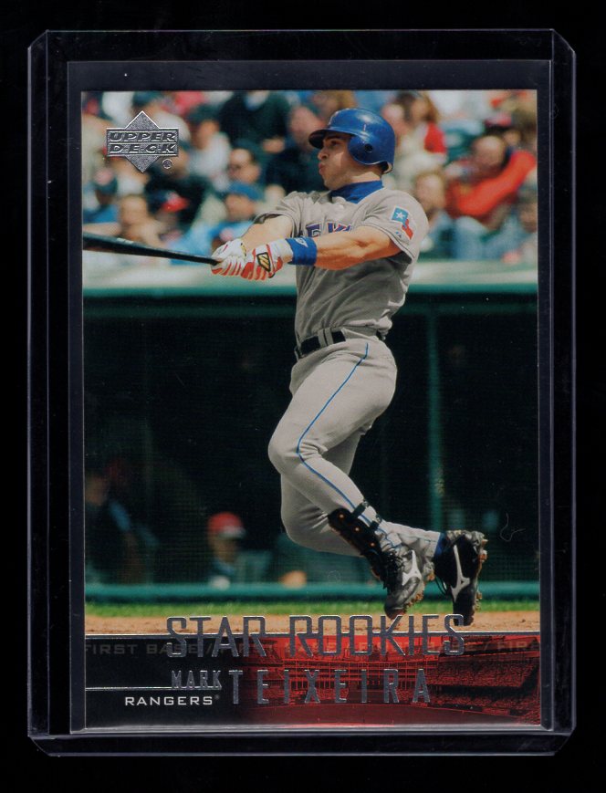 2004 Upper Deck #27 Mark Teixeira Star Rookie (Texas Rangers)