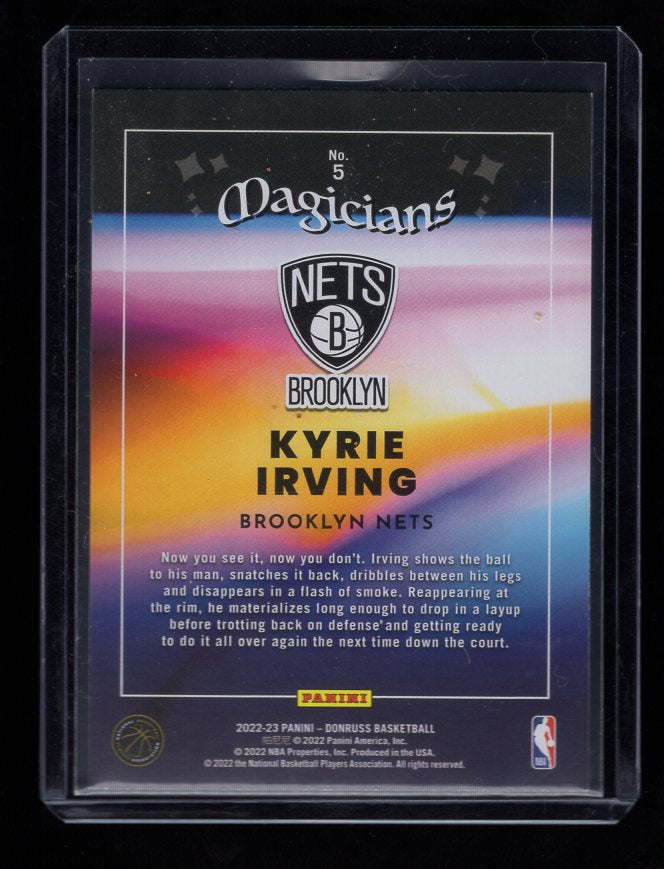 2022-23 Donruss Magicians #5 Kyrie Irving (Brooklyn Nets)