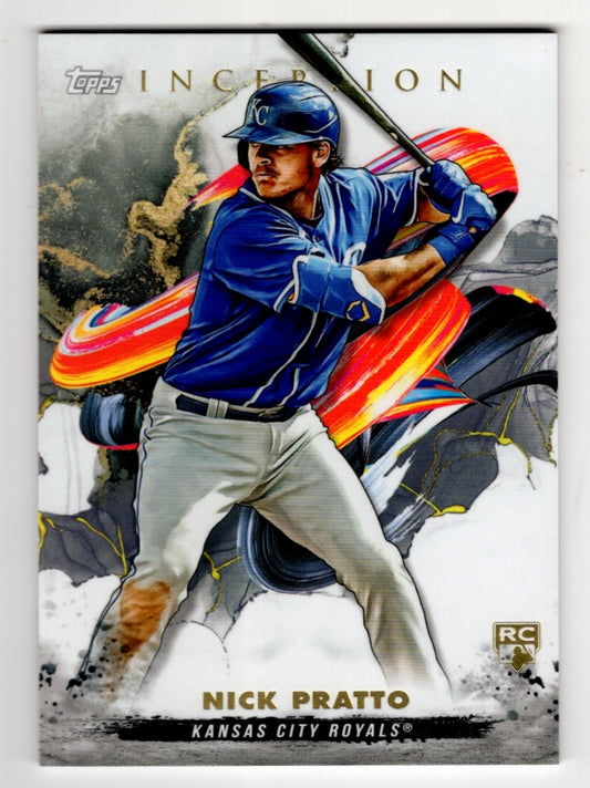 2023 Topps Inception Baseball Nick Prato Rookie Card #41 (Royals)