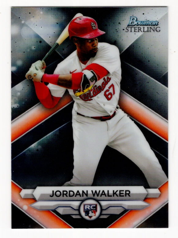 2023 Topps Bowman Sterling Jordan Walker RC #BSR-22 (St Louis Cardinals)