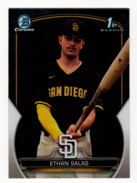 2023 Bowman Chrome Ethan Salas 1st Bowman Prospect #BCP-171 (Padres)