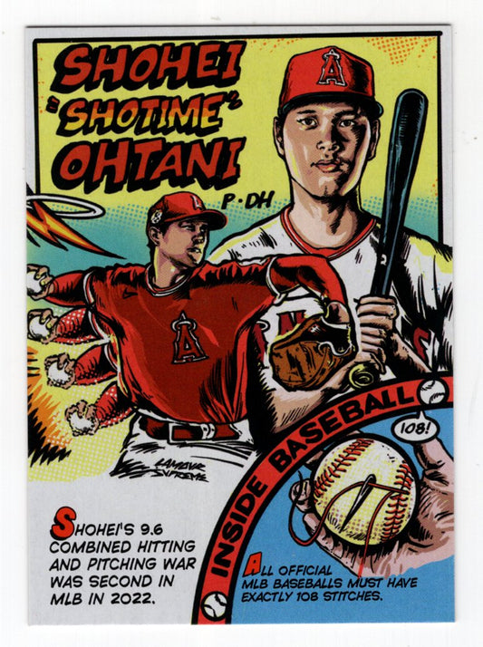 2023 Topps Archives Baseball Comics Shohei Ohtani 79TC-1 (Los Angeles Angels)