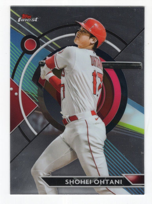 2023 Topps Finest Baseball #17 Shohei Ohtani (Angels)