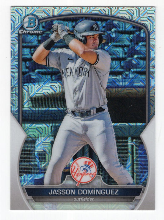 2023 Bowman Chrome Prospects Mega Mojo #BCP-18 Jasson Dominguez (Yankees)