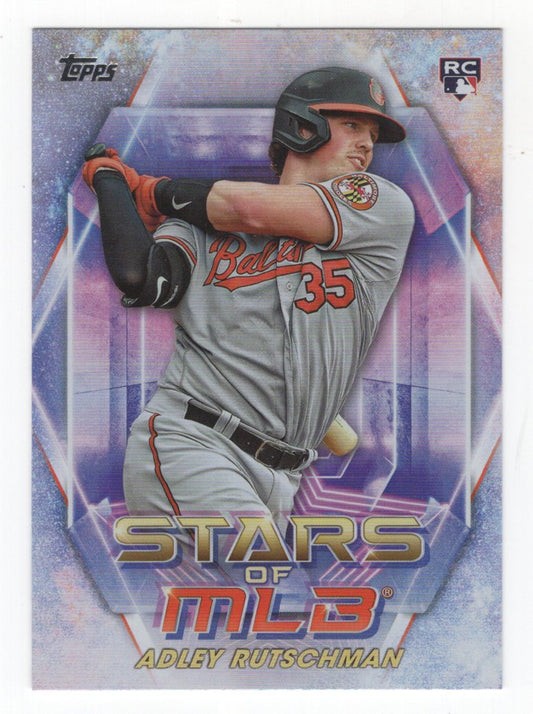 2023 Topps Stars Adley Rutschman Stars of the MLB Chrome #SMLB22 (Orioles)