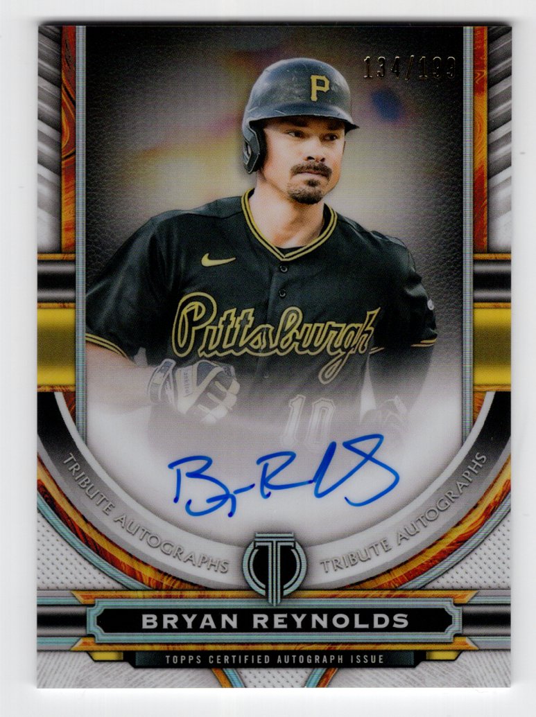 2023 Topps Tribute Bryan Reynolds Auto #'d /199 Auto #TA-BR (Pirates)