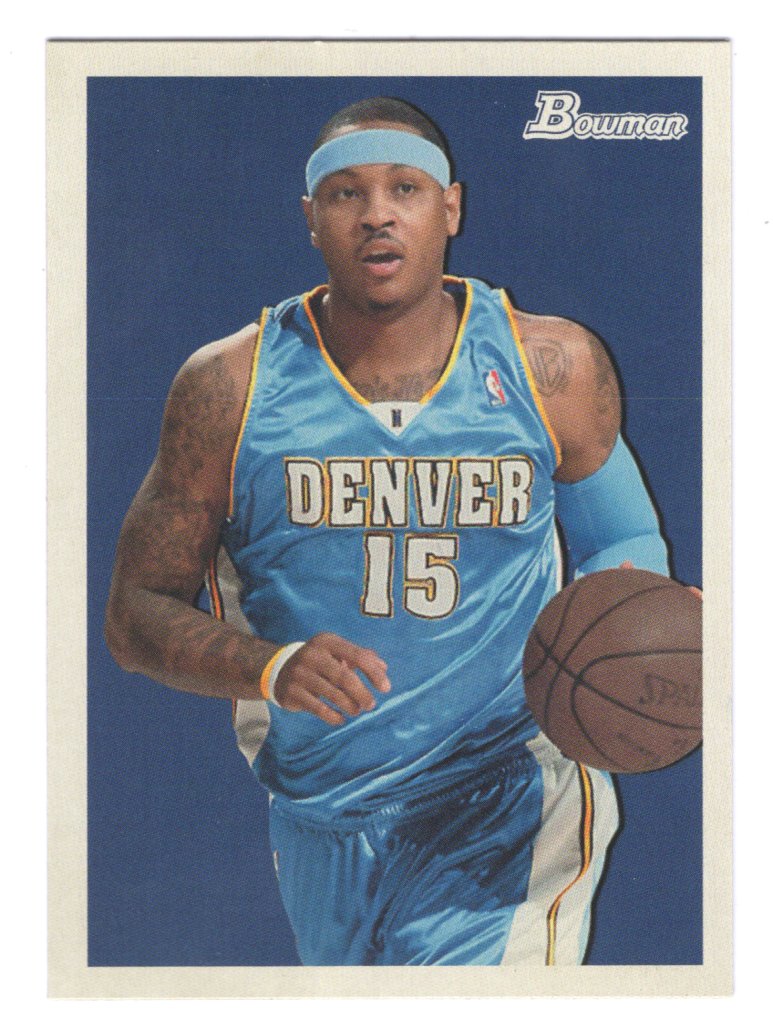 2009-10 Bowman '48 Carmelo Anthony #20 (Denver Nuggets)