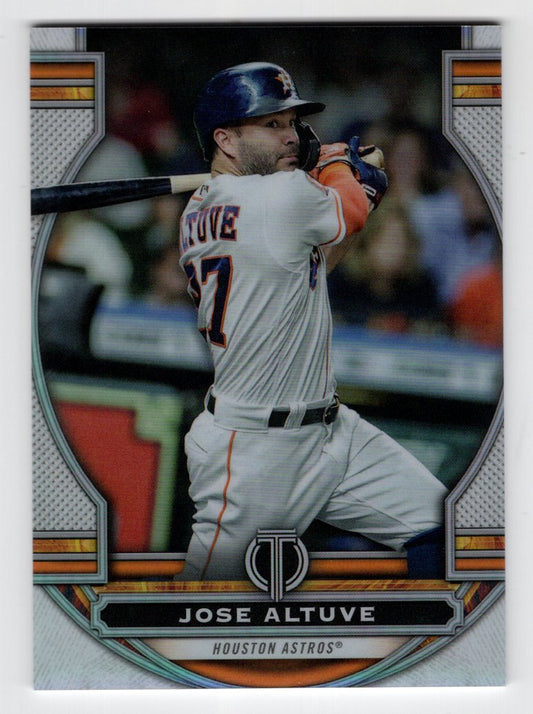 2023 Topps Tribute Jose Altuve Card #25 (Houston Astros)