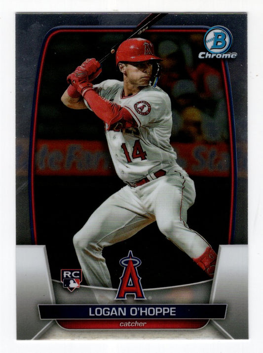 2023 Topps Bowman Chrome Logan O'Hoppe Rookie #51  (Los Angeles Angels)