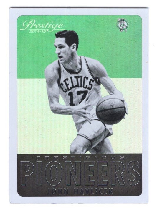 2014-15 Prestige Prestigious Pioneers #13 John Havlicek (Boston Celtics)