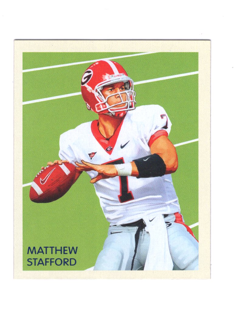 2009 Upper Deck MINI Matthew Stafford Rookie #NC76 (Los Angeles Rams)